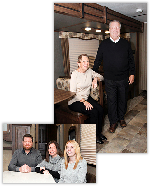 Co-Owners of Stone’s RV & Stone’s Prestige Homes – the Stone family